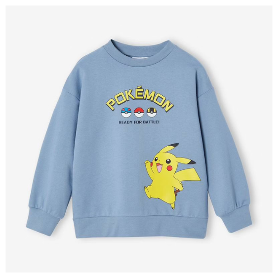 Jungen Sweatshirt POKEMON - blau chambray